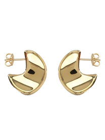 Bottega Veneta Women's Orecchini Disc Small Gold