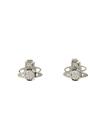 Vivienne Westwood Women's Orecchini London Orb Silver