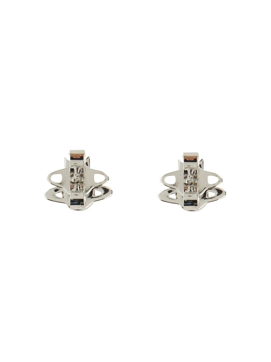 Vivienne Westwood Women's Orecchini London Orb Silver