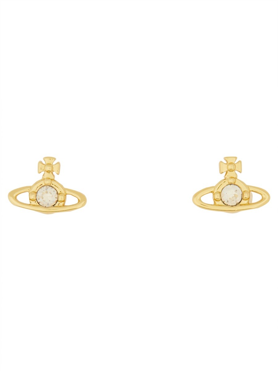 Vivienne Westwood Women's Orecchini Nano Solitaire Gold