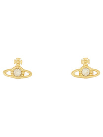 Vivienne Westwood Women's Orecchini Nano Solitaire Gold