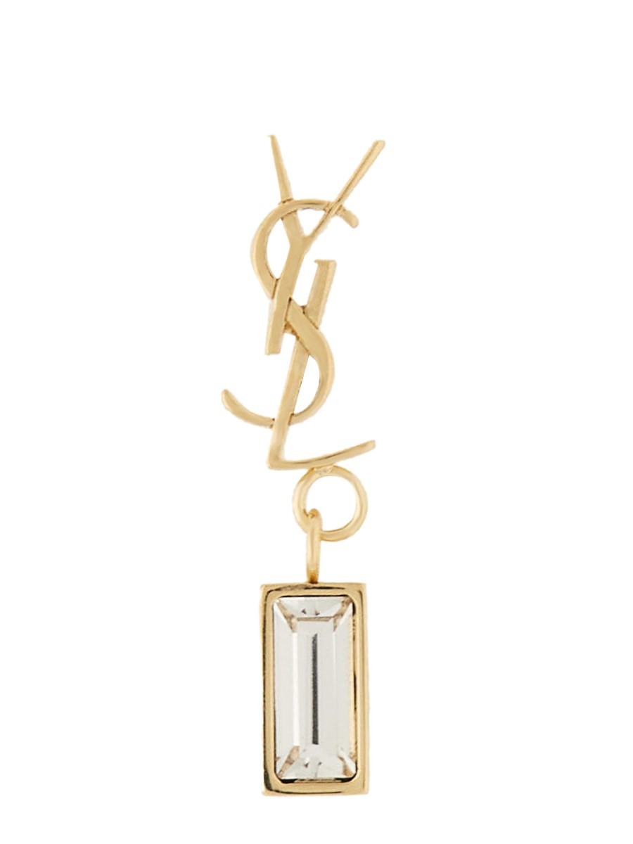 Saint Laurent Women's Singolo Cassandre Earring Gold