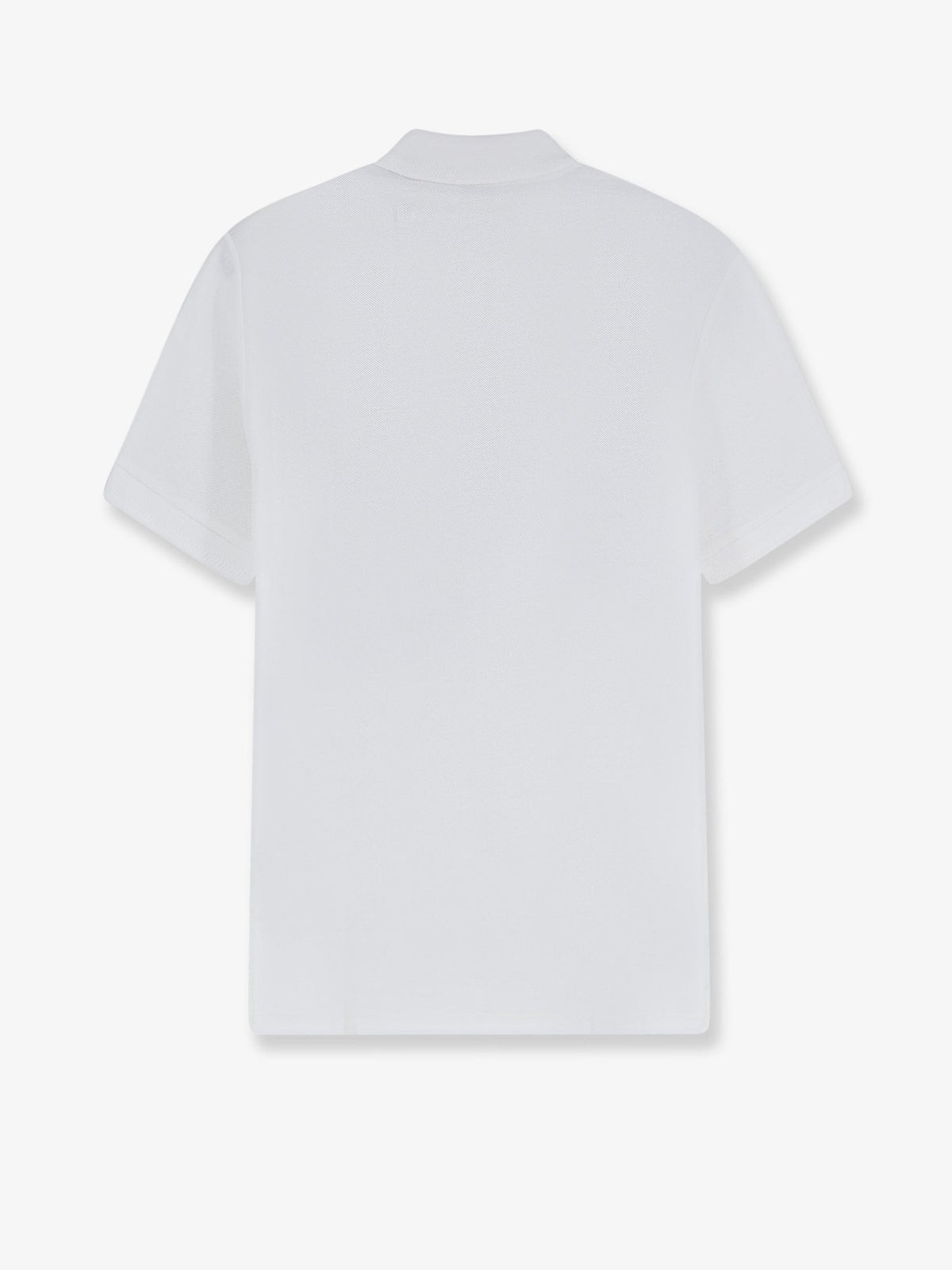 Burberry Men's Organic Cotton Polo Shirt White