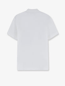 Burberry Men's Organic Cotton Polo Shirt White