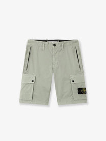 Stone Island Men's Organic Cotton Shorts Green