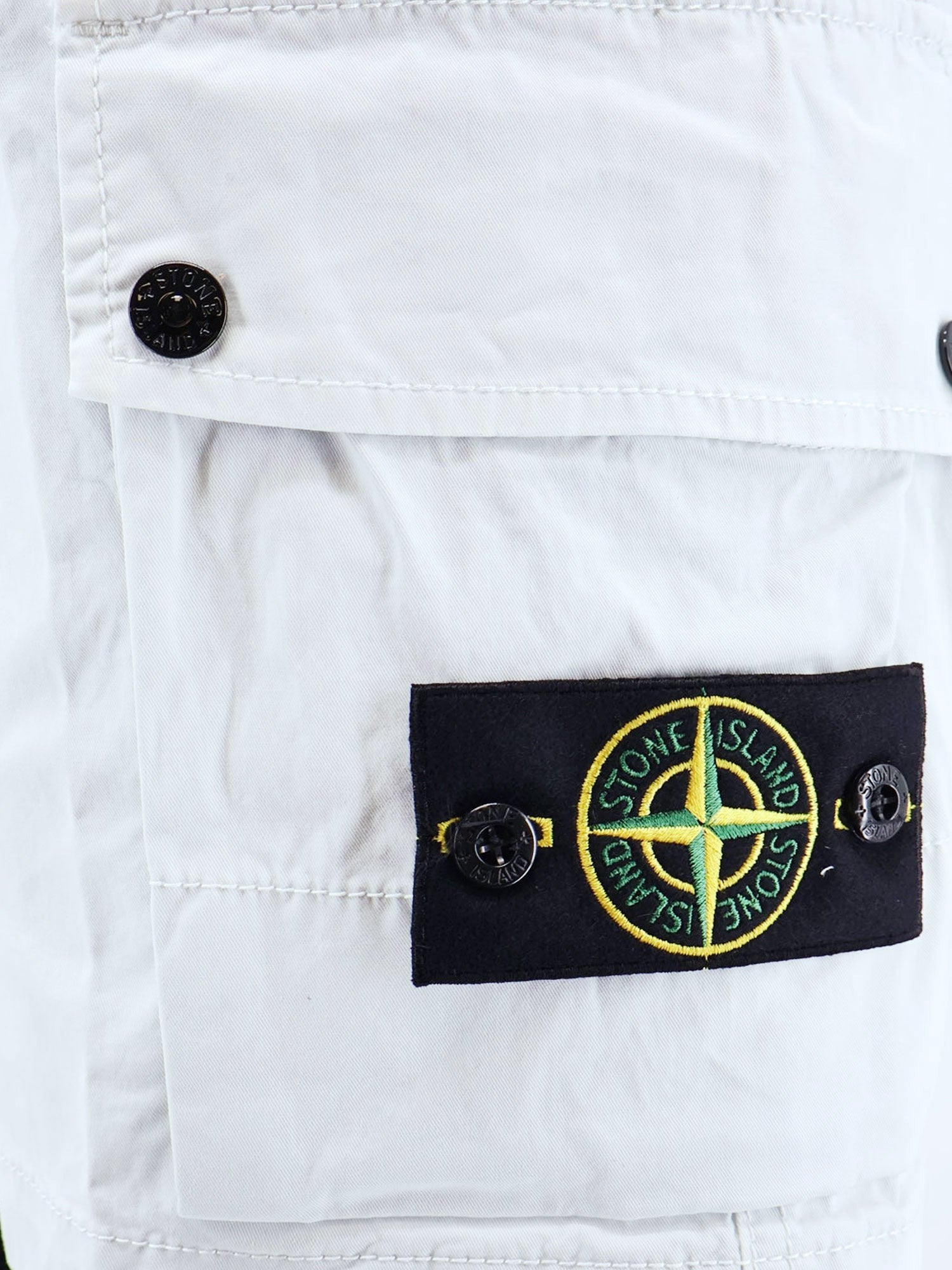 Stone Island Men's Organic Cotton Shorts Blue