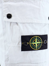 Stone Island Men's Organic Cotton Shorts Blue