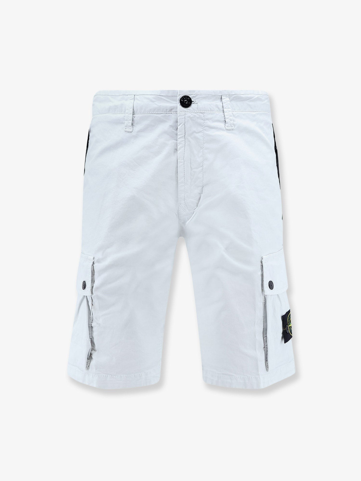 Stone Island Men's Organic Cotton Shorts Blue