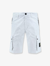 Stone Island Men's Organic Cotton Shorts Blue