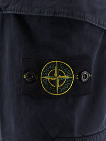 Stone Island Men's Organic Cotton Stretch Shorts Blue