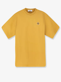 Stone Island Men's Organic Cotton Shirt Yellow