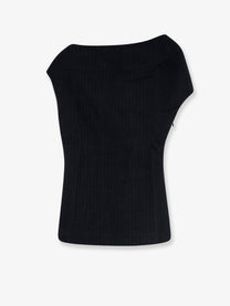 Toteme Women's Organic Cotton Top Black