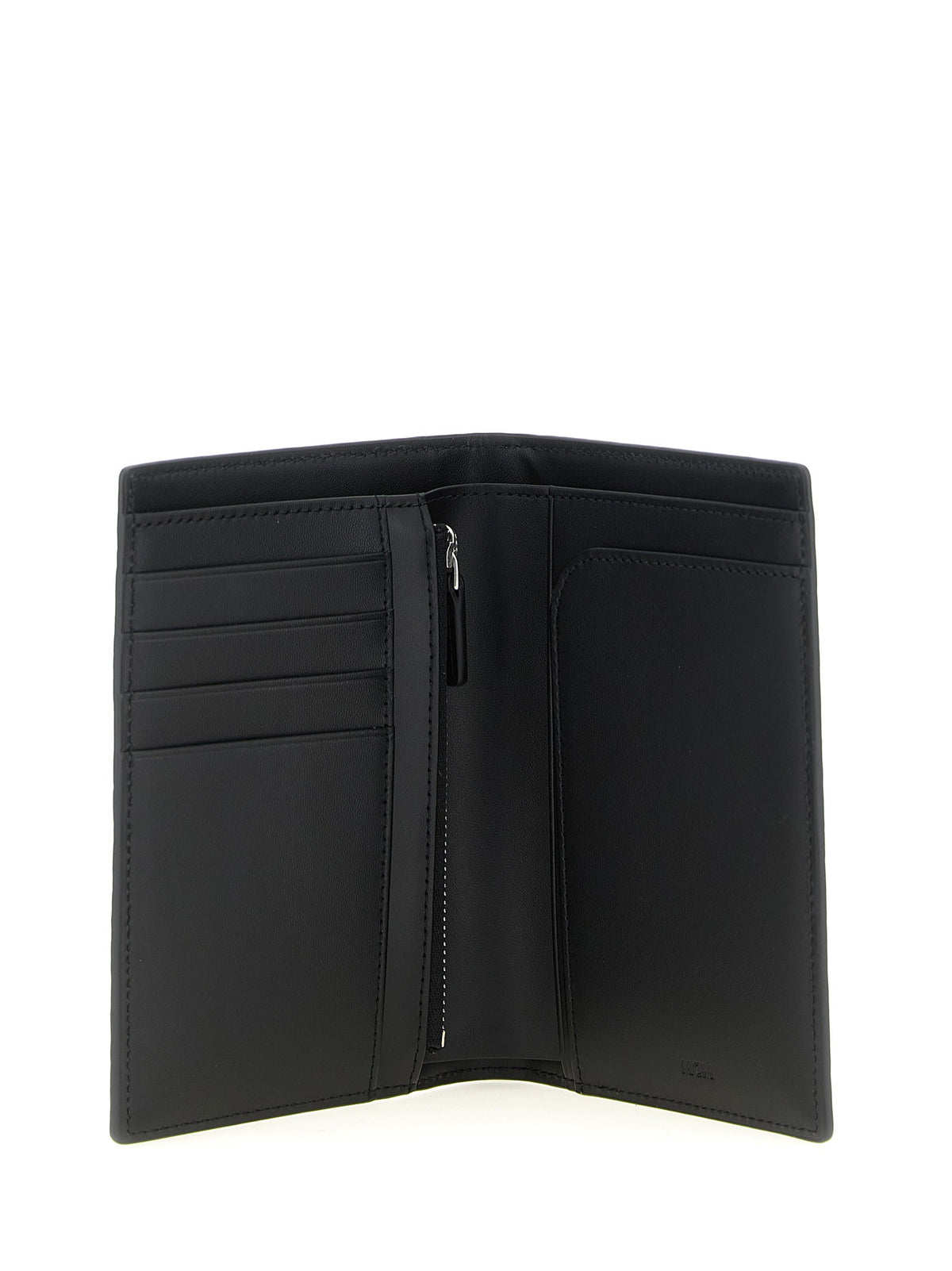 MCM Ottomar Passport Holder Black