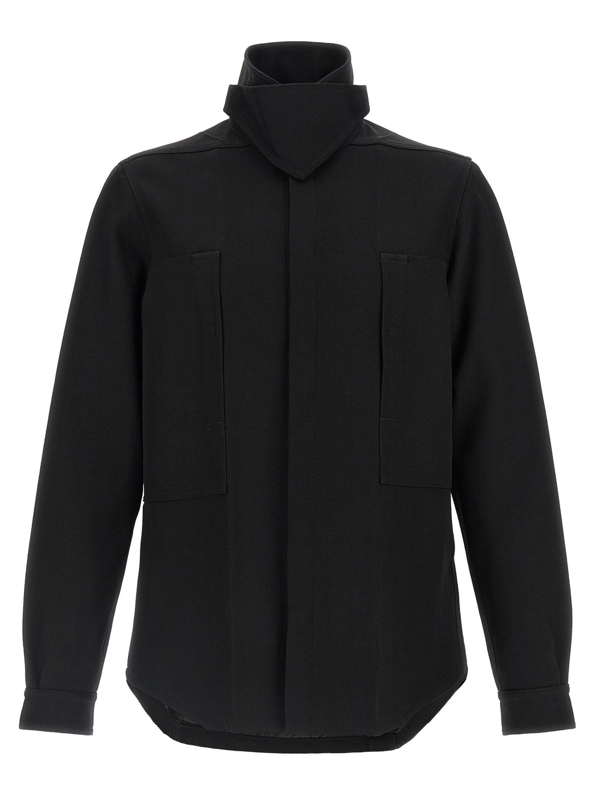 Rick Owens Outershirt Jacket Black