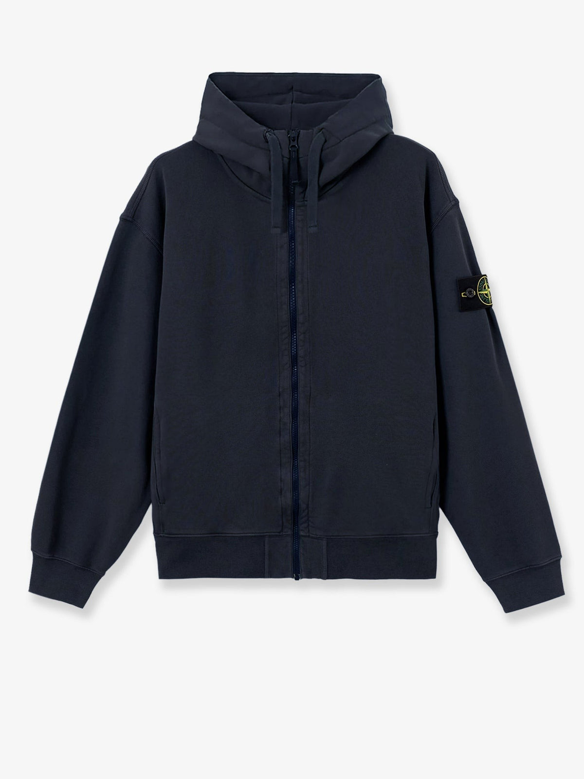 Stone Island Men's Oversize Biologic Cotton Sweatshirt Blue