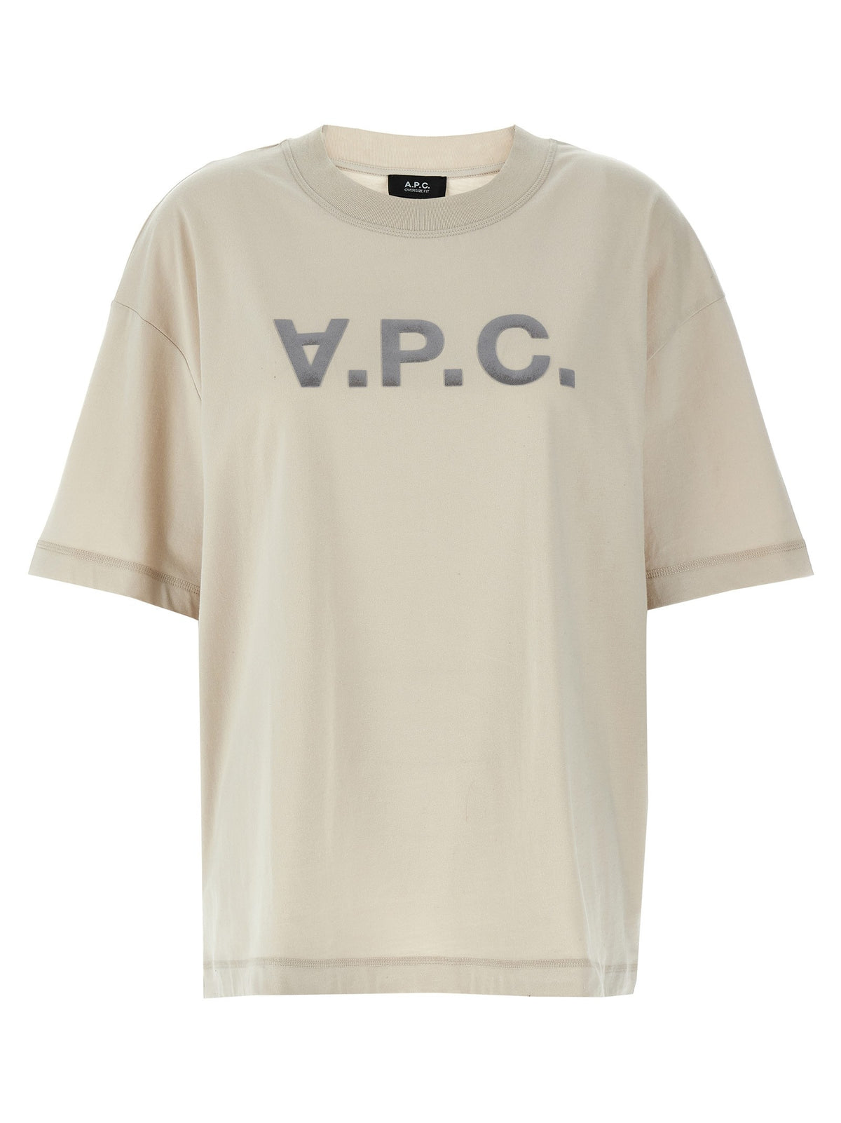 A.P.C Oversize Grand Vpc Shirt Beige