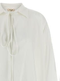 Di.La3 Pari' Oversize Shirt White
