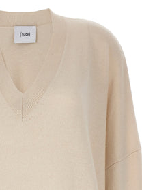 Nude Lucy Oversize Sweater White