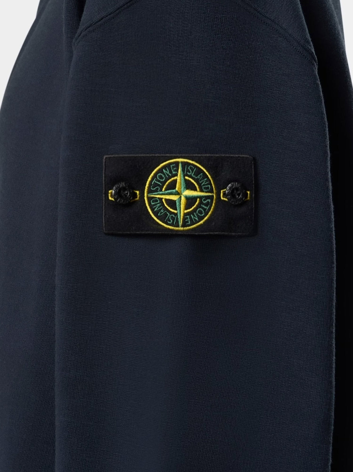 Stone Island Men's Oversized Cotton Polo Shirt Blue