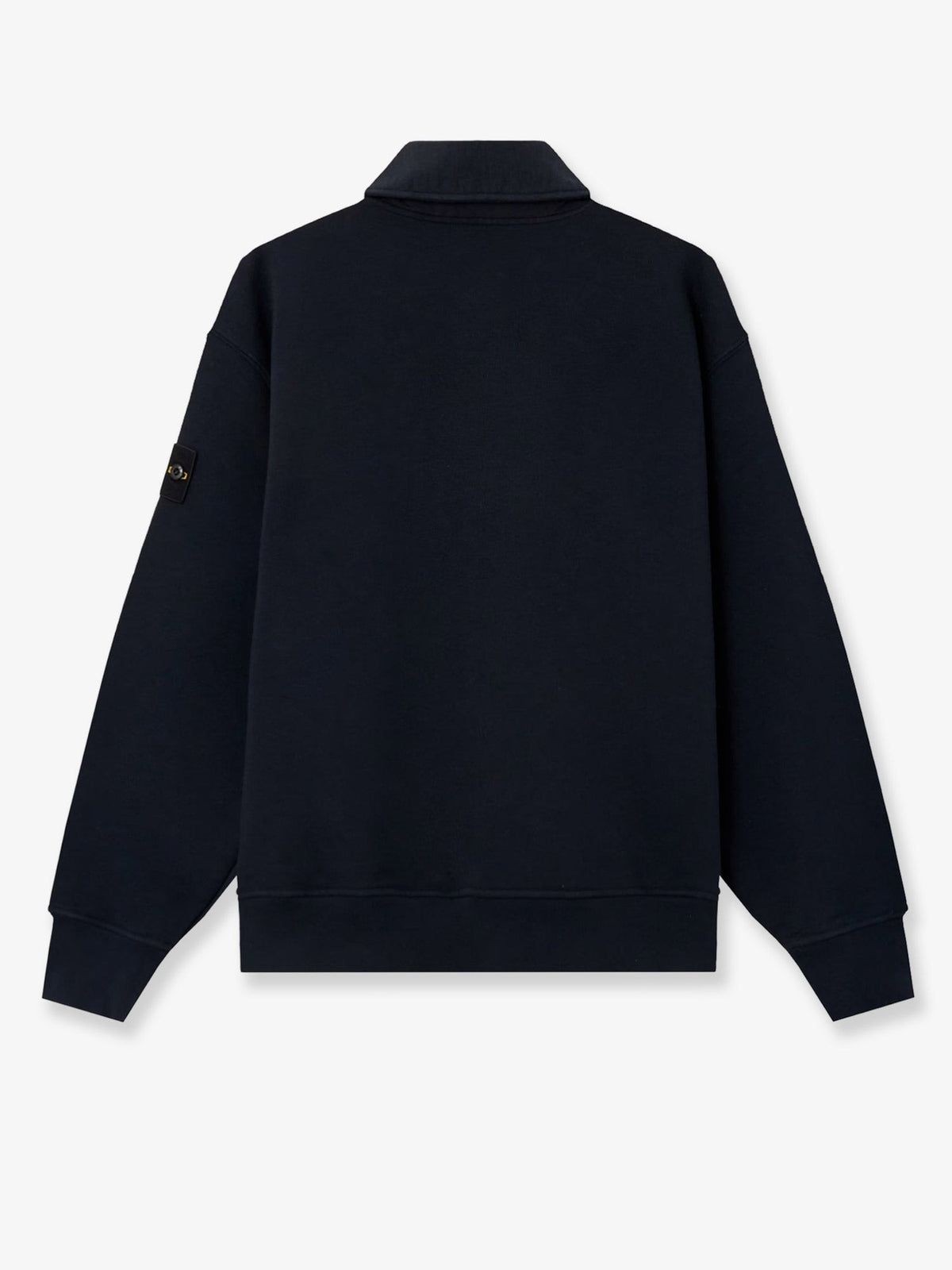 Stone Island Men's Oversized Cotton Polo Shirt Blue