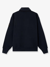 Stone Island Men's Oversized Cotton Polo Shirt Blue