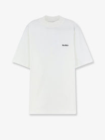 The Attico Women's Oversized Cotton Shirt White