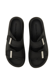 Alexander McQueen Women's Oversized Hybrid Sandal Black