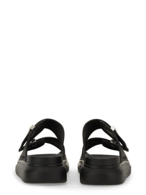 Alexander McQueen Women's Oversized Hybrid Sandal Black