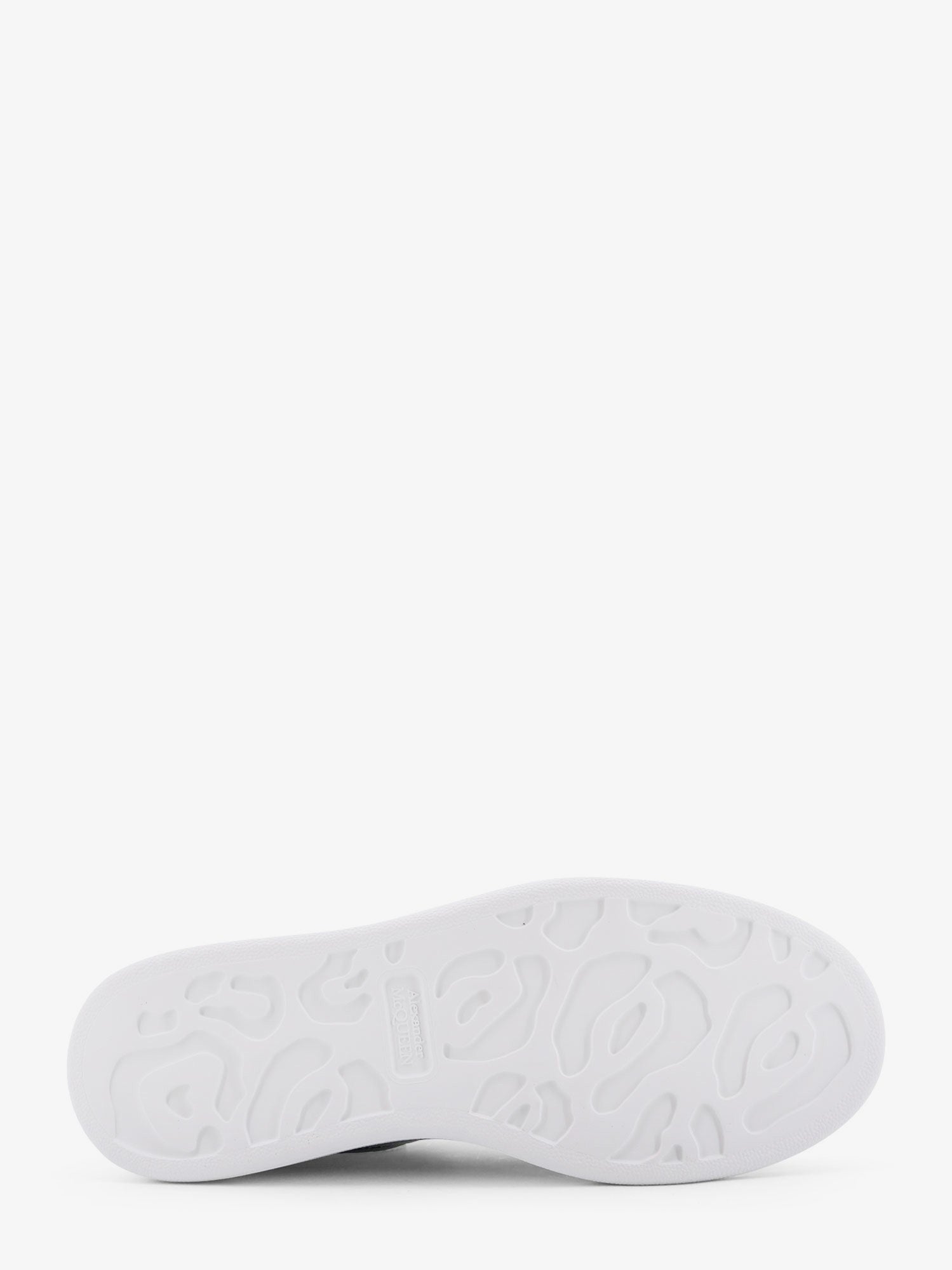 Alexander McQueen Women's Oversized Leather Sneakers White