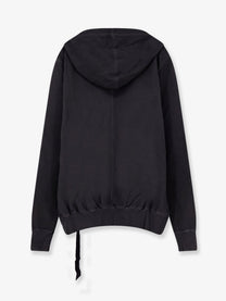 DRKSHDW Men's Oversized Organic Cotton Hoodie Black, view 2