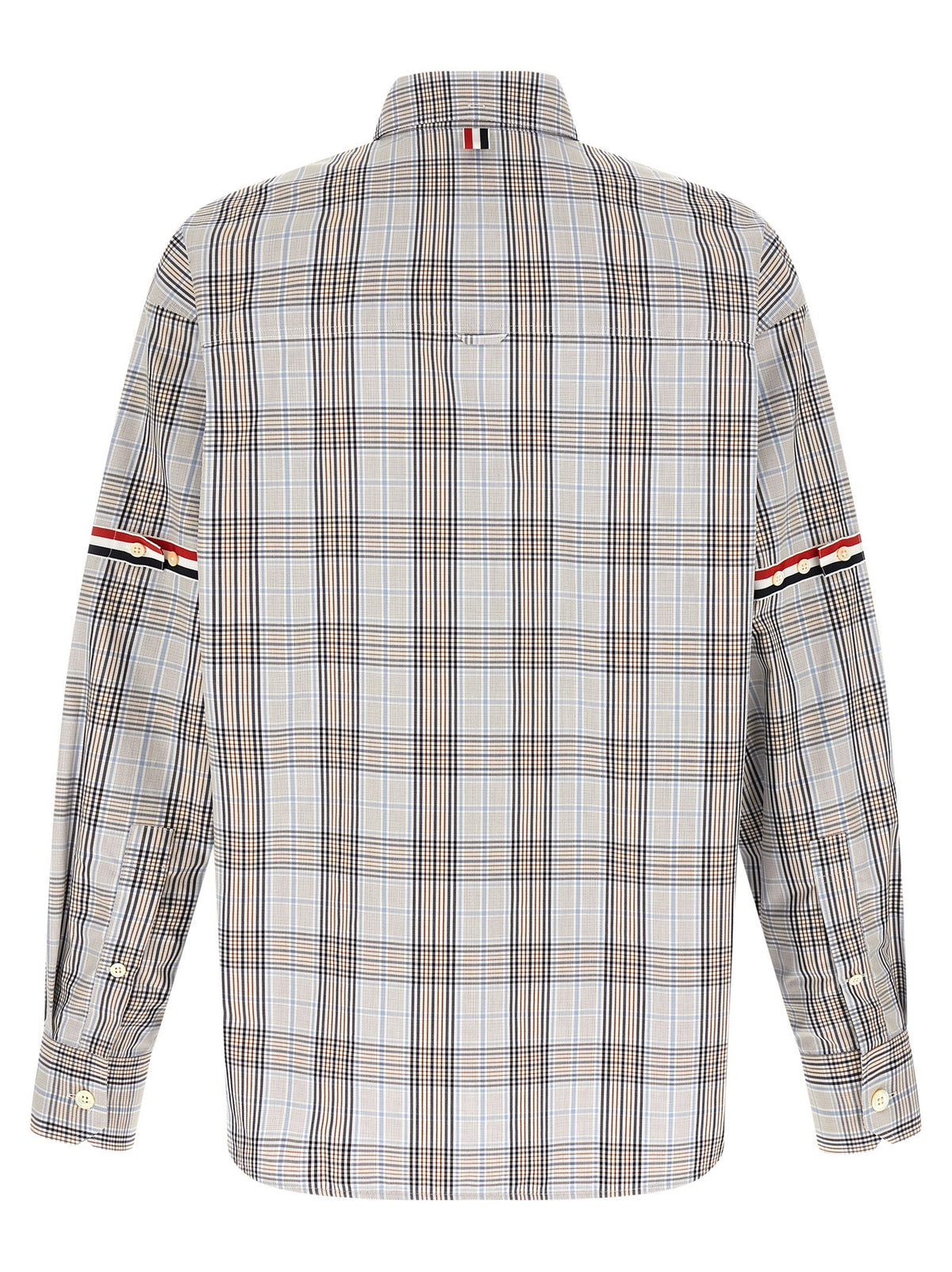 Thom Browne Oversized Rwb Shirt Gold