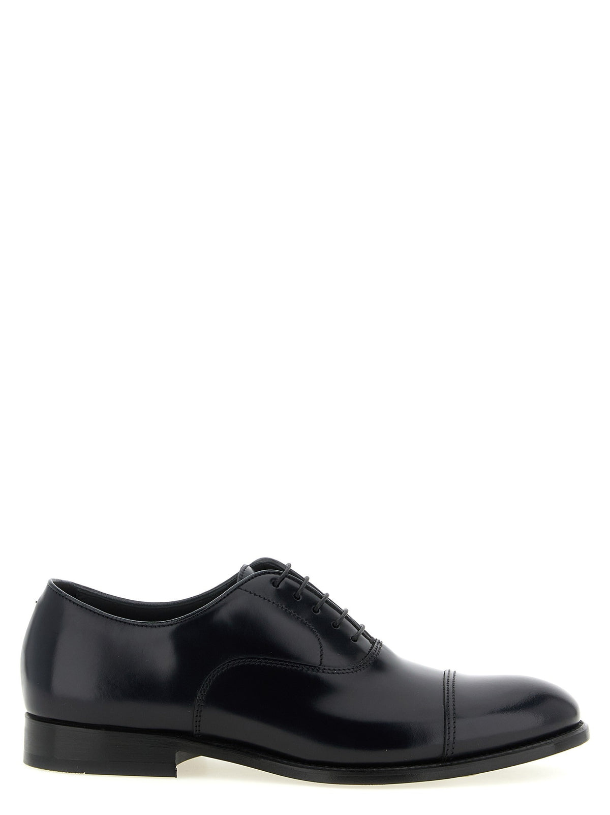 Doucal's Oxford Lace up Shoes Black