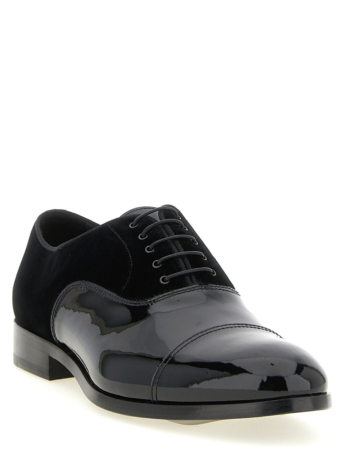 Doucal's Oxford Lace up Shoes Black