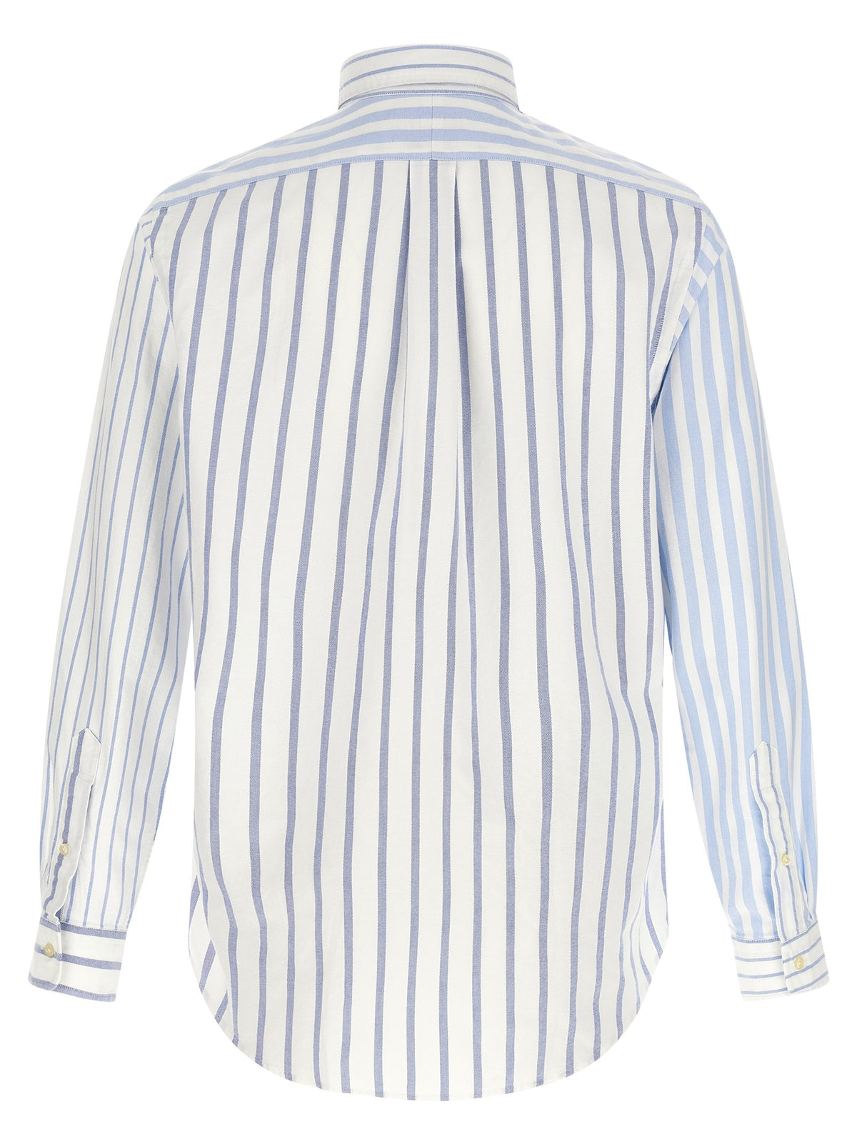 Polo Ralph Lauren Oxford Patchwork Shirt Blue, view 2