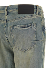 PURPLE BRAND Dirty Fade Rip Boot Jeans Blue