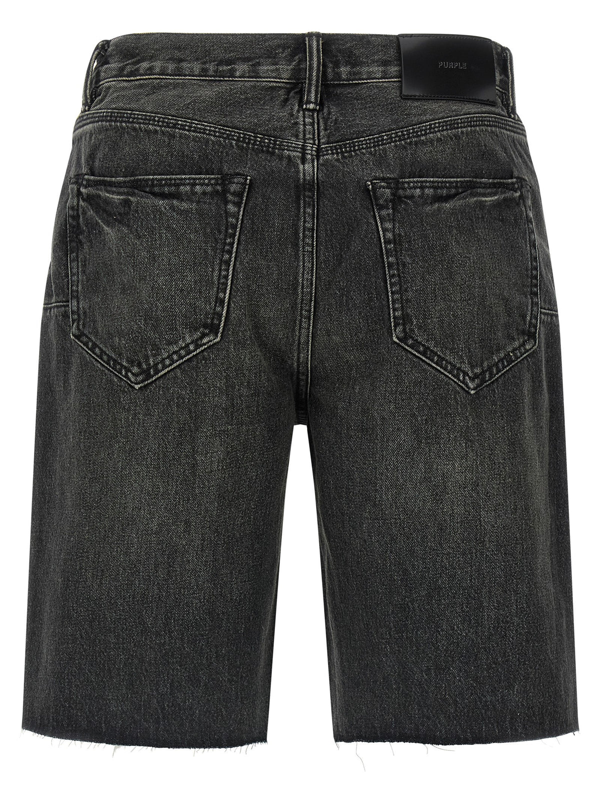 PURPLE BRAND Kamari Bermuda Shorts Black