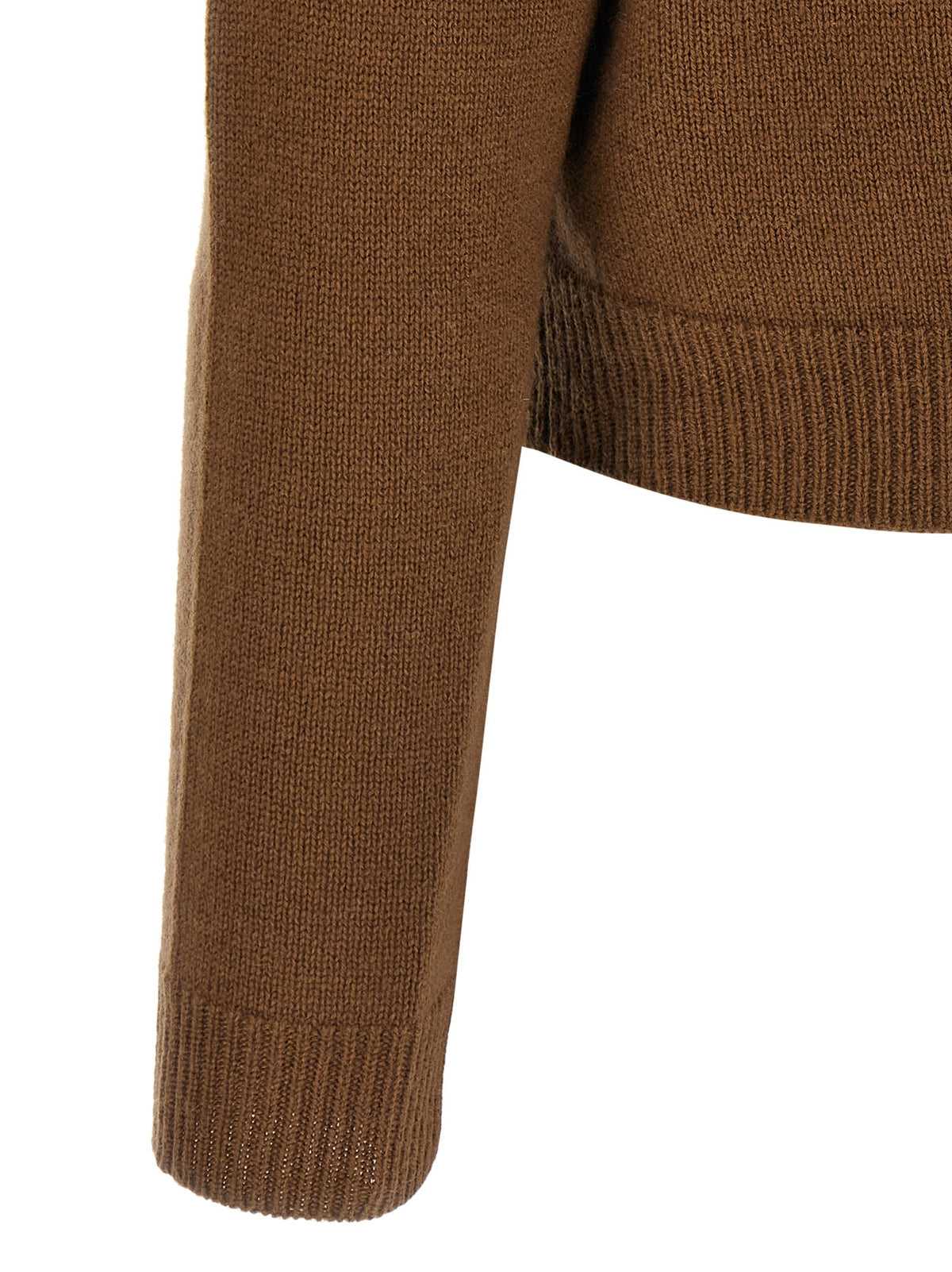 Max Mara Studio Pacche Cardigan Brown