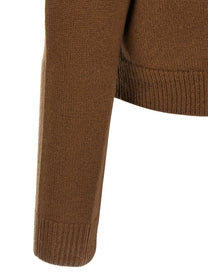Max Mara Studio Pacche Cardigan Brown