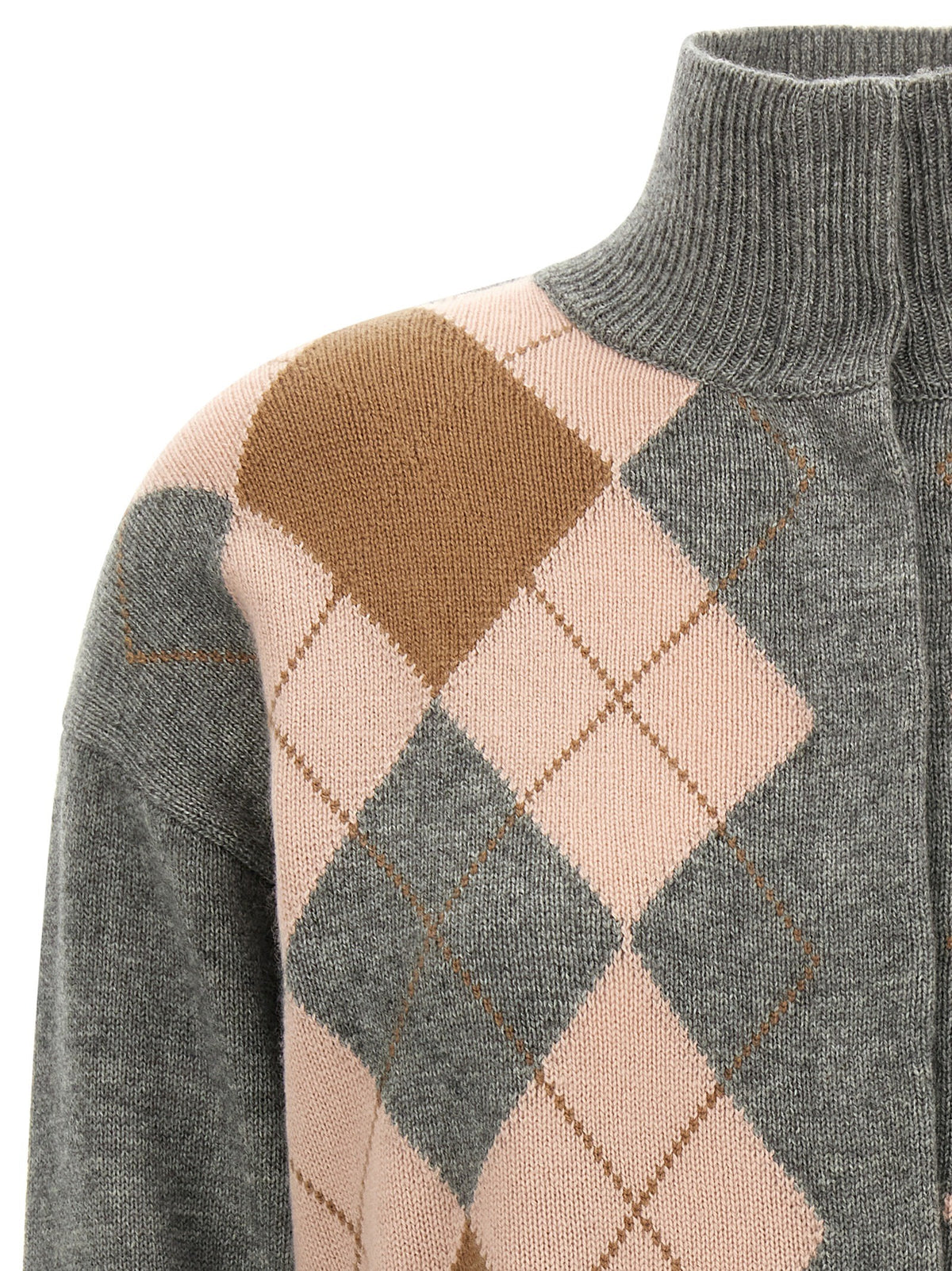 Max Mara Studio Pacche Cardigan Grey