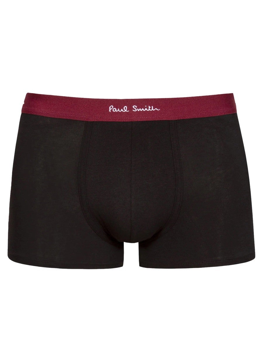 Paul Smith Men's Pack of Five Boxer Shorts Black