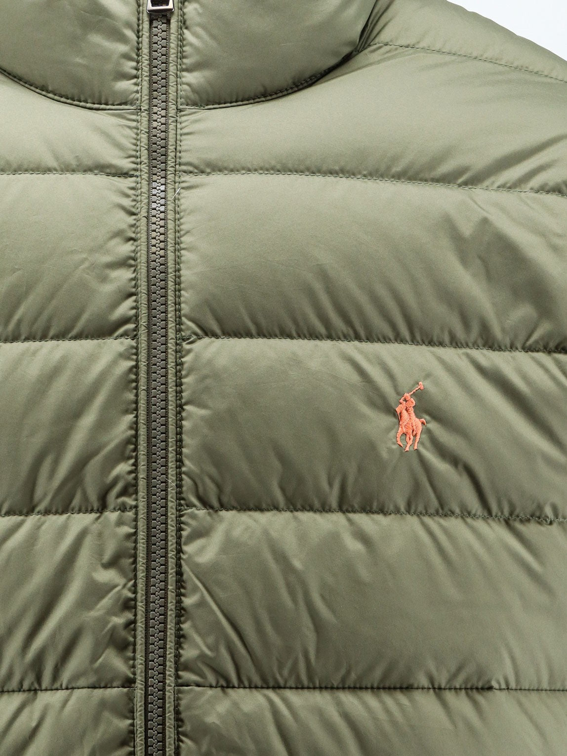Polo Ralph Lauren Men's Packable Down Jacket Made from Recycled Materials Green