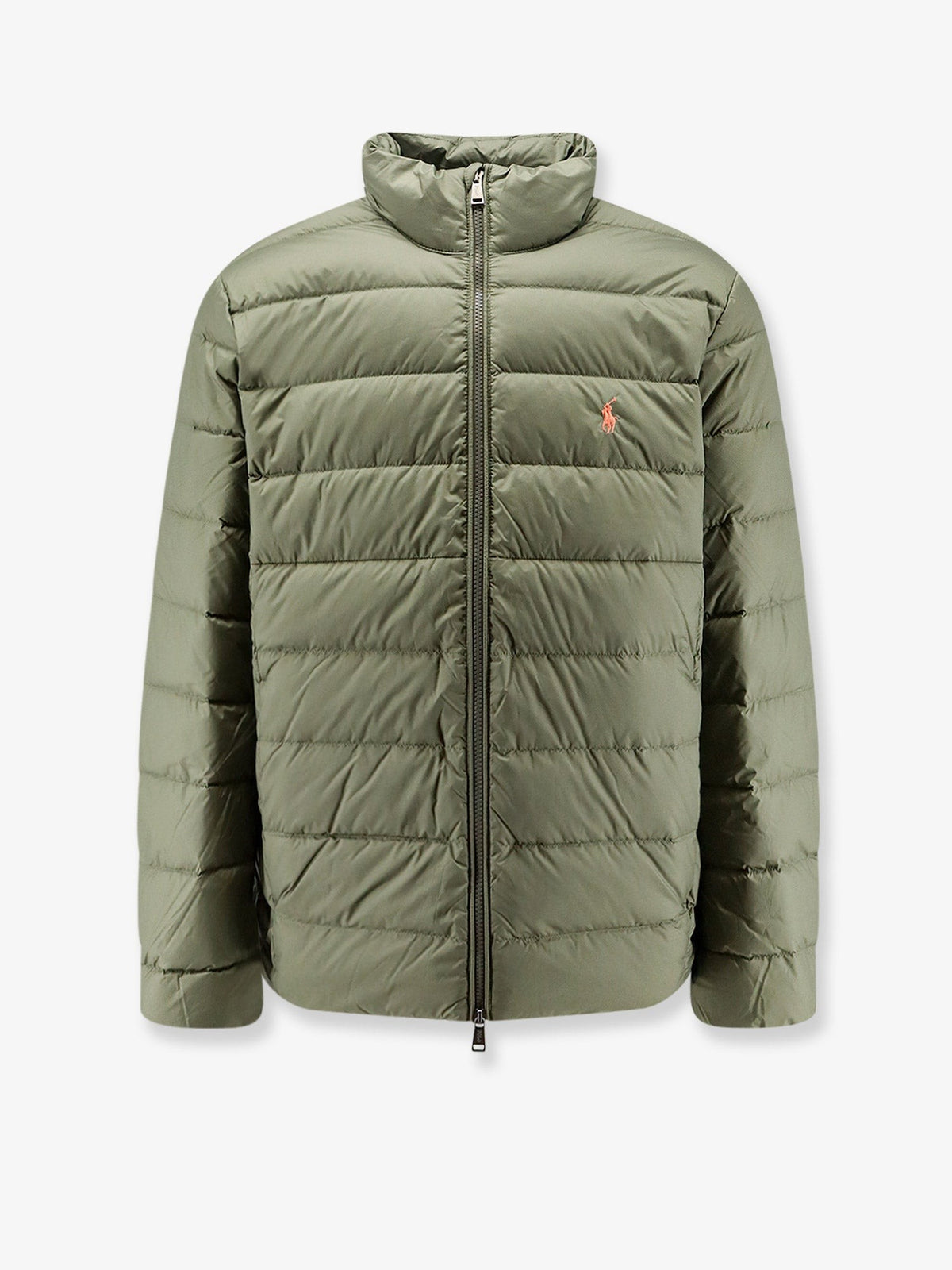 Polo Ralph Lauren Men's Packable Down Jacket Made from Recycled Materials Green