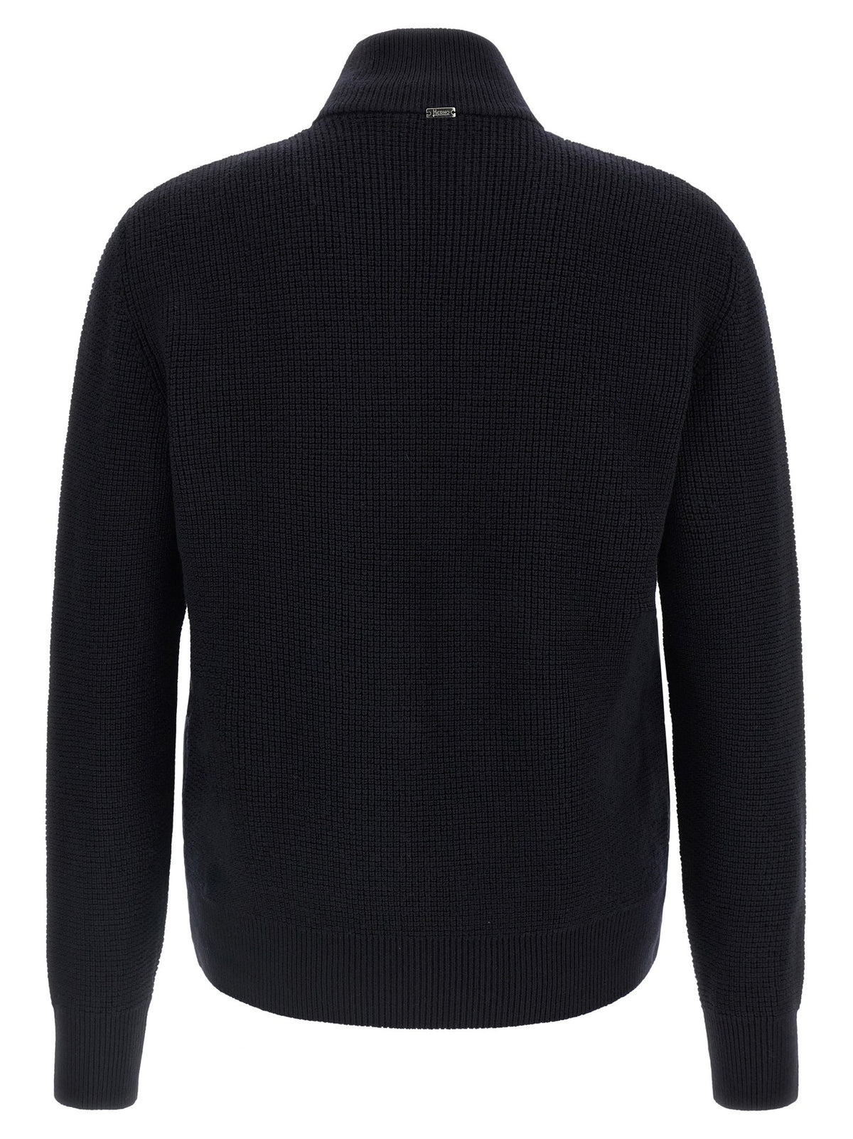 Herno Padded Cardigan Blue