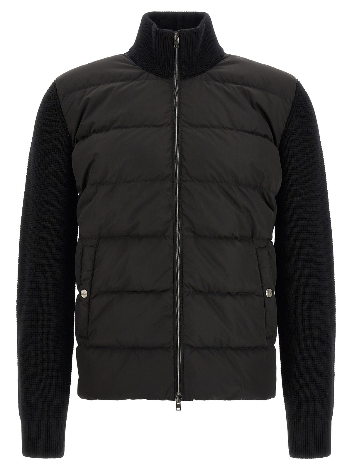 Herno Padded Cardigan Black