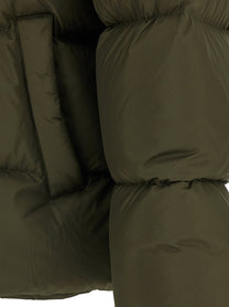 Saint Laurent Padded Down Jacket Green