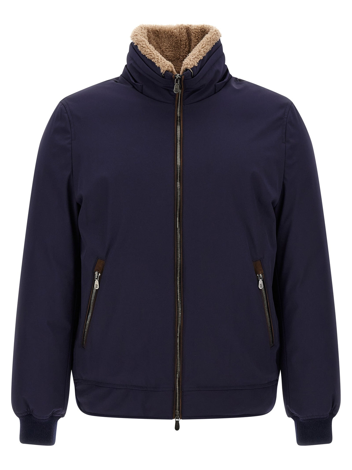 Brunello Cucinelli Padded Jacket Blue