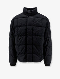 Massimo Osti Men's Padded Nylon Bomber Jacket Black