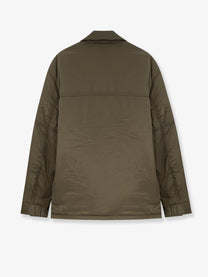 Oamc Peacemaker Men's Padded Overshirt Nylon Jacket Green