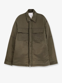Oamc Peacemaker Men's Padded Overshirt Nylon Jacket Green
