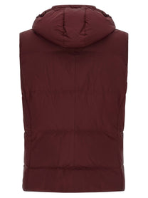 Brunello Cucinelli Padded Vest Red, view 3